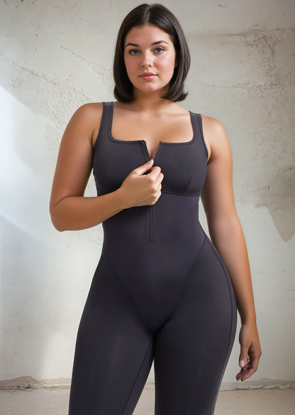 SaunaSculpt Compressie Jumpsuit