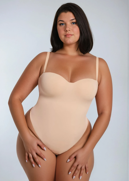 MissKlara BraSculpt Straploze Bodysuit String