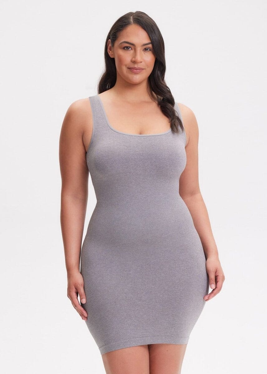 SnatchedKnit Tank Mini Jurk