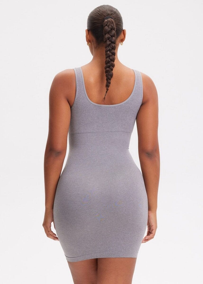 SnatchedKnit Tank Mini Jurk