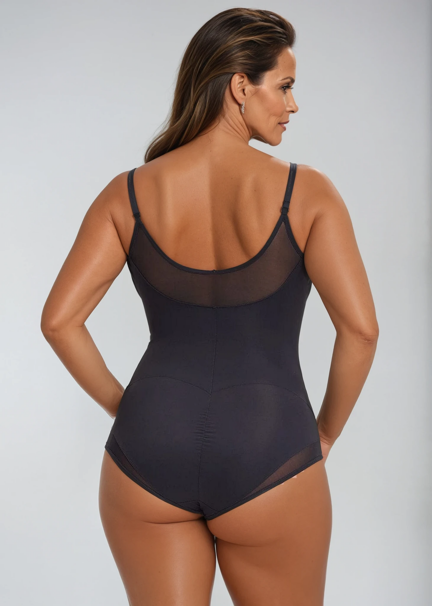 MissKlara SculptingBodysuit V-Hals Mesh Slip missklara_nl